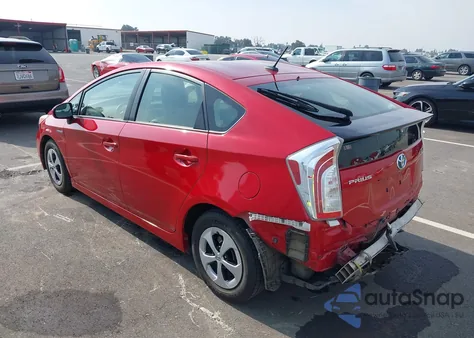 2014 Toyota Prius Four from USA, damaged, VIN JTDKN3DU8E1741684